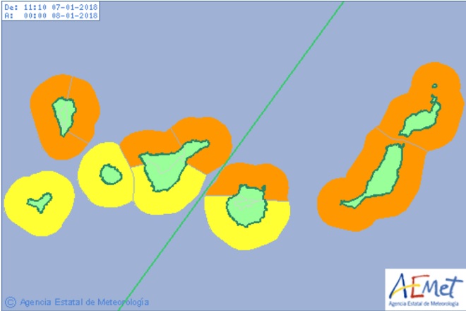 Elevado A Naranja El Aviso Por Fuerte Oleaje En Las Costas De Lanzarote Y Fuerteventura 5514